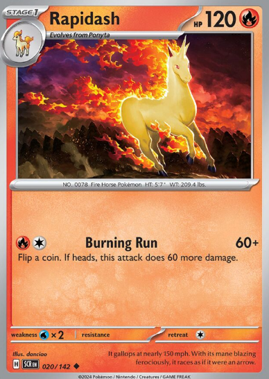 #020 Rapidash Stellar Crown