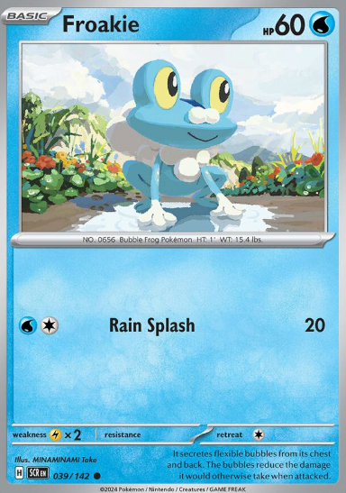 #039 Froakie  Stellar Crown
