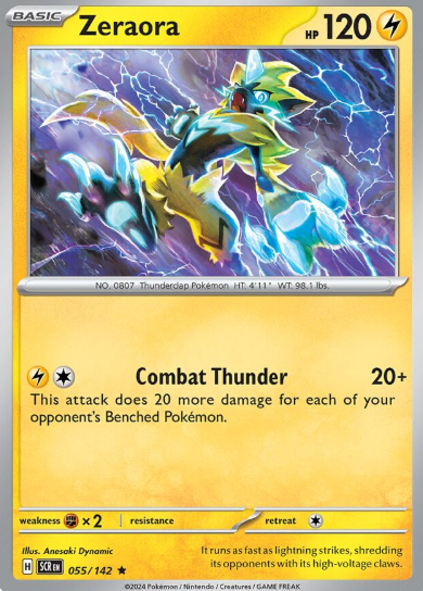 #055 Zeraora Stellar Crown