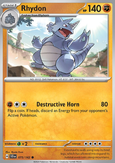 #075 Rhydon Stellar Crown