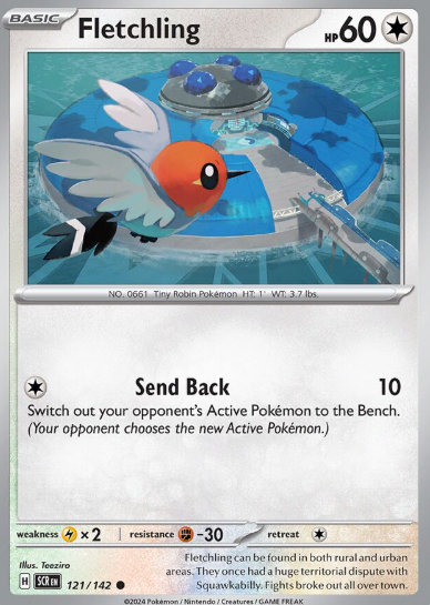 #121 Fletchling   Stellar Crown