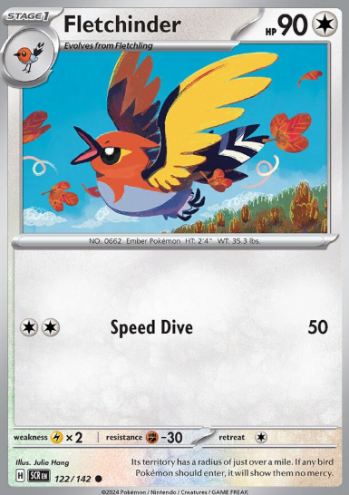 #122 Fletchinder   Stellar Crown