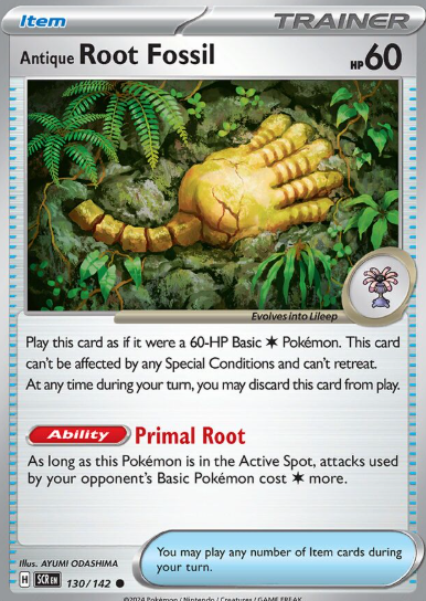 #130 Antique Root Fossil Stellar Crown