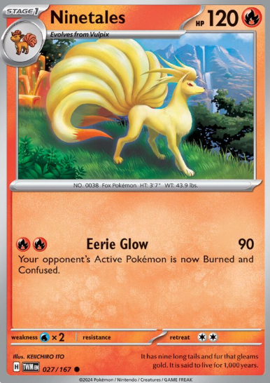 #027 Twilight Masquerade Ninetales