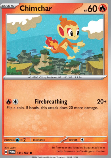 #031 Twilight Masquerade Chimchar
