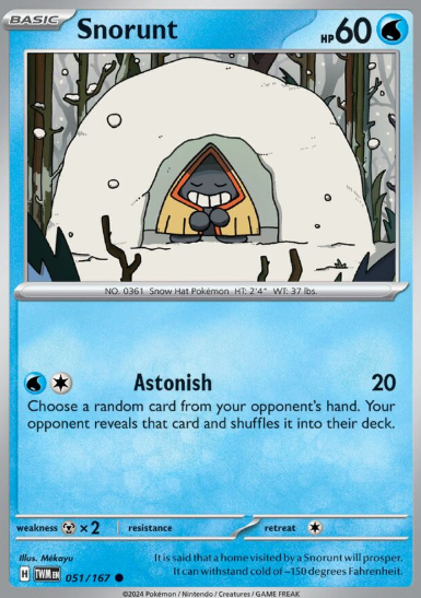 #051 Twilight Masquerade Snorunt