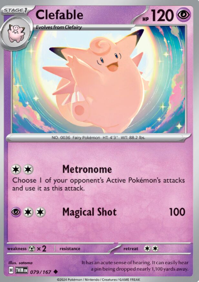 #079 Twilight Masquerade Clefable