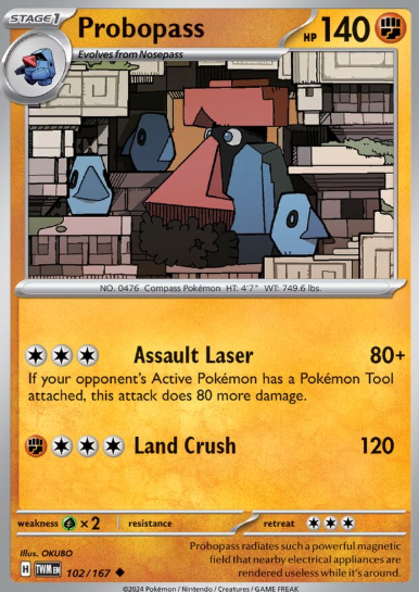 #102 Twilight Masquerade Probopass