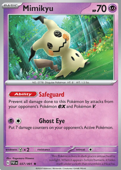#037 Paldean Fates Mimikyu