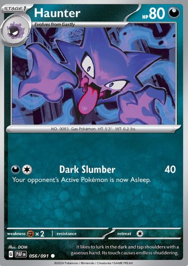 #056 Paldean Fates Haunter