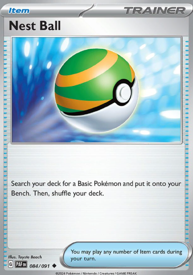 #084 Paldean Fates Nest Ball