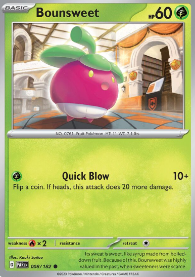 #008 Bounsweet  Paradox Rift