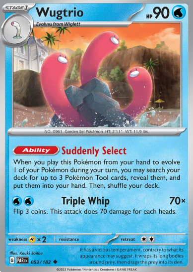 #053 Wugtrio Paradox Rift