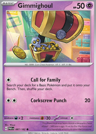 #087 Gimmighoul Paradox Rift