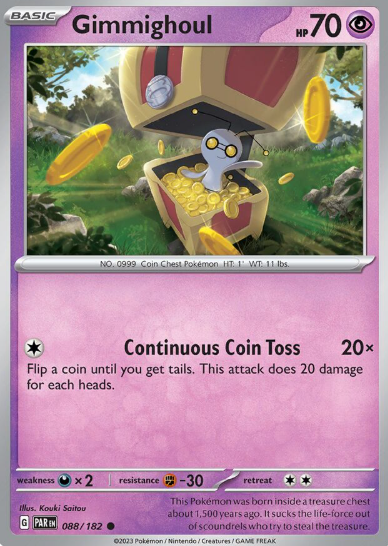 #088 Gimmighoul Paradox Rift