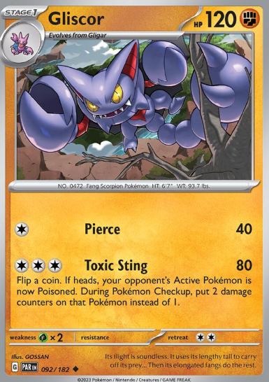 #092 Gliscor Paradox Rift