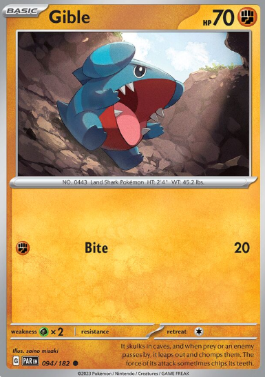 #094 Gible Paradox Rift
