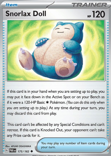 #175 Snorlax Doll Paradox Rift