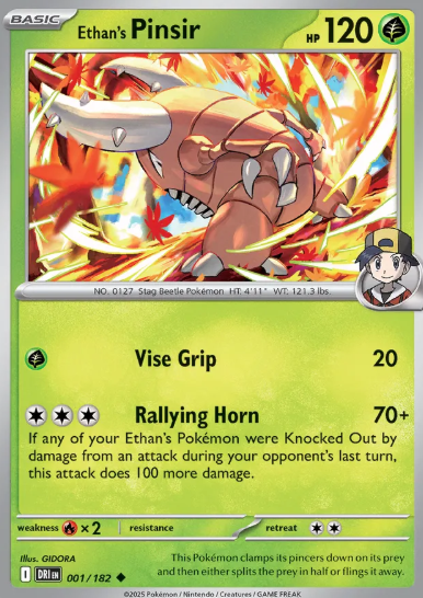 #001 Ethan's Pinsir Destined Rivals