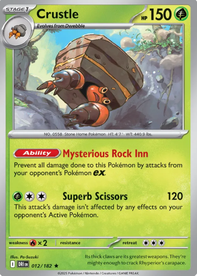 #012 Crustle Destined Rivals