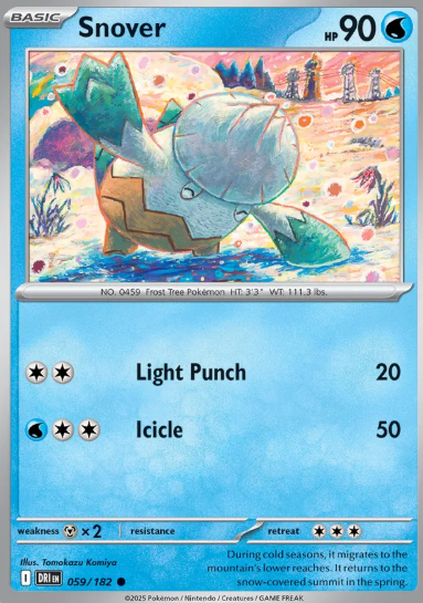 #059 Snover Destined Rivals