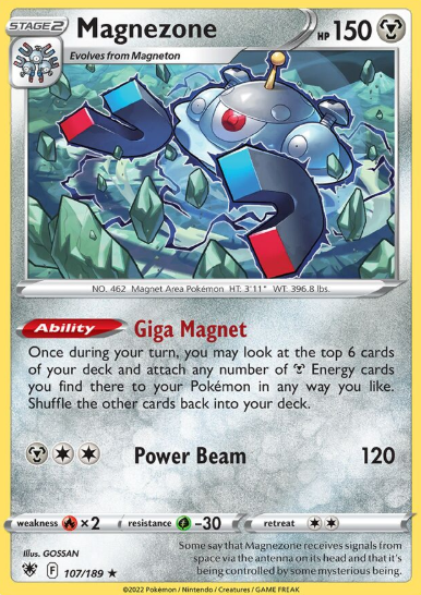 #107 Magnezone Sword & Shield  Astral Radiance