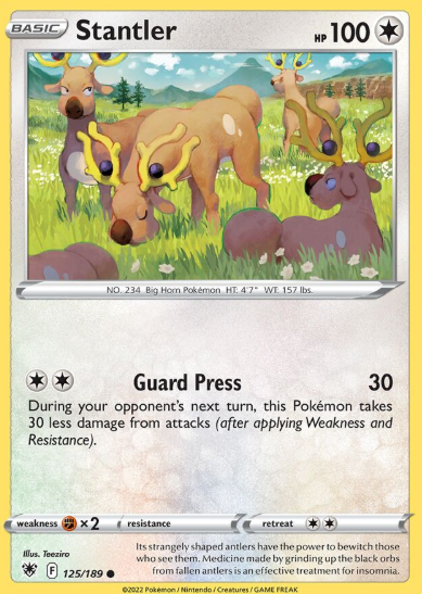 #125 Stantler  Sword & Shield  Astral Radiance