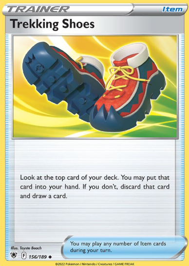 #156 Trekking Shoes Sword & Shield  Astral Radiance