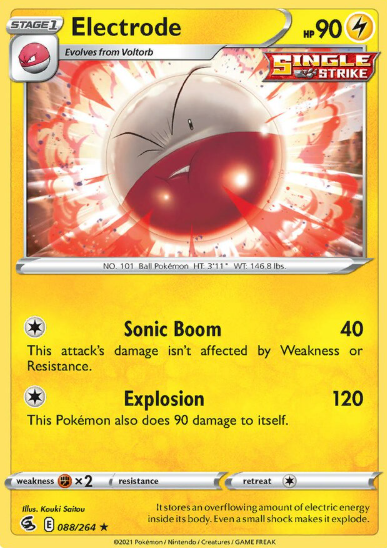 #088 Electrode  Fusion Strike