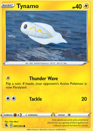 #095 Tynamo  Fusion Strike