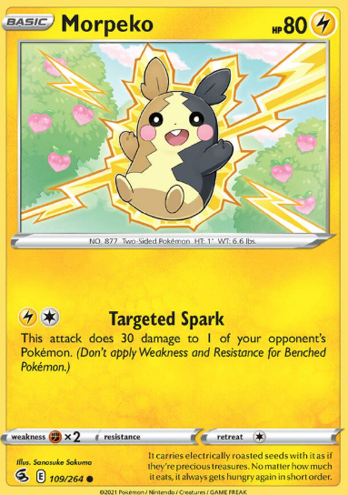 #109 Morpeko   Fusion Strike