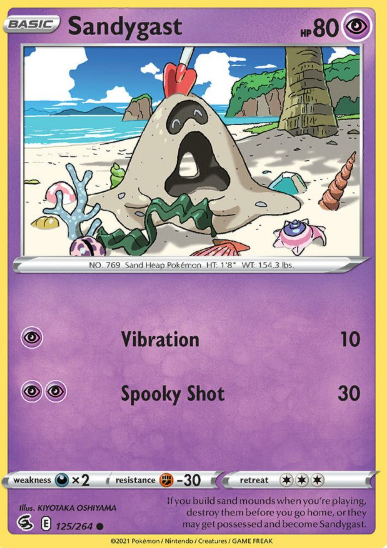 #125 Sandygast  Fusion Strike