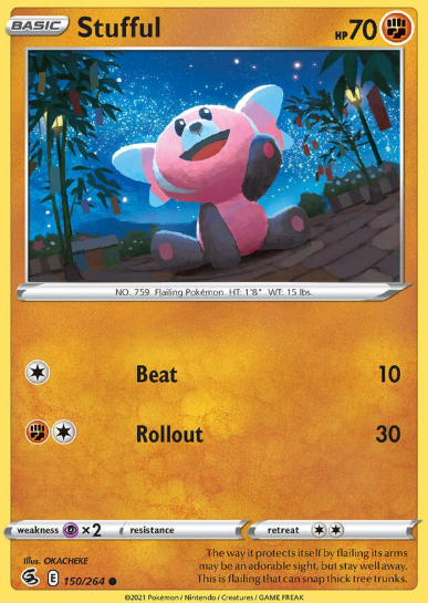 #150 Stufful  Fusion Strike