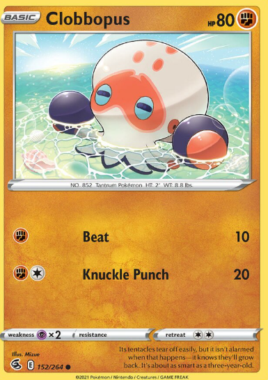 #152 Clobbopus  Fusion Strike