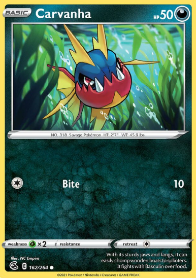 #162 Carvanha  Fusion Strike