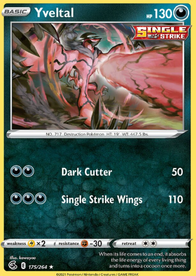 #175 Yveltal  Fusion Strike