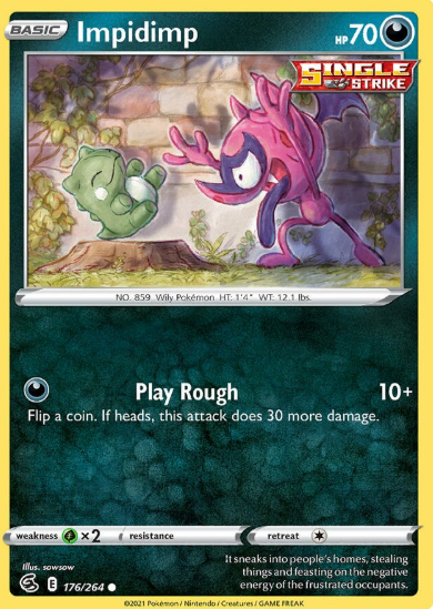 #176 Impidimp  Fusion Strike
