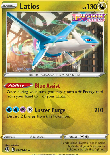 #194 Latios Fusion Strike