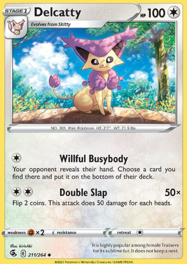 #211 Delcatty Fusion Strike