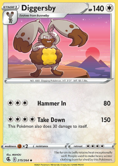 #215 Diggersby Fusion Strike