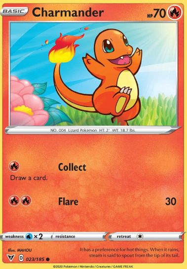 #023 Charmander Sword & Shield Vivid Voltage