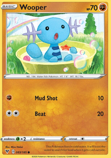 #083 Wooper Sword & Shield Vivid Voltage