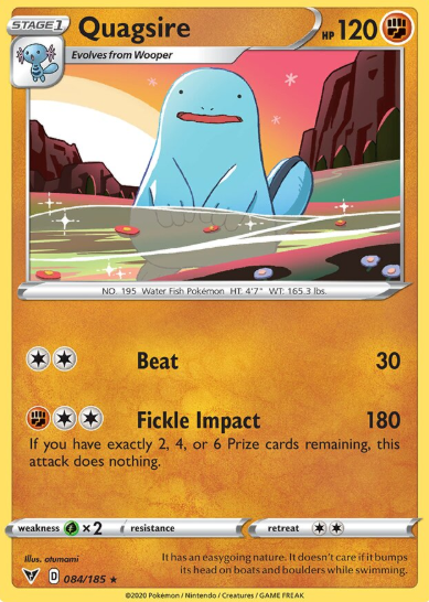 #084 Quagsire Sword & Shield Vivid Voltage