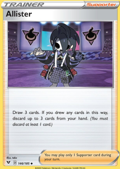 #146 Allister Sword & Shield Vivid Voltage