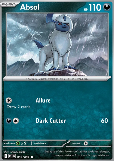 #063 Absol Mega Evolution Phantasmal Flames