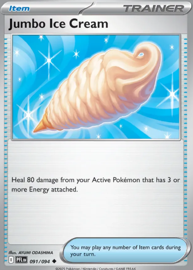 #091 Jumbo Ice Cream Mega Evolution Phantasmal Flames