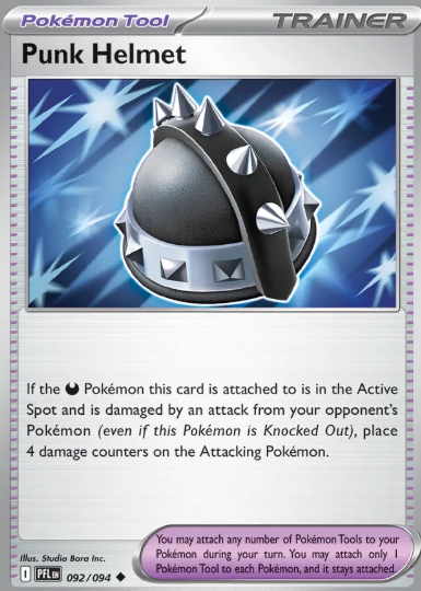 #092 Punk Helmet Mega Evolution Phantasmal Flames