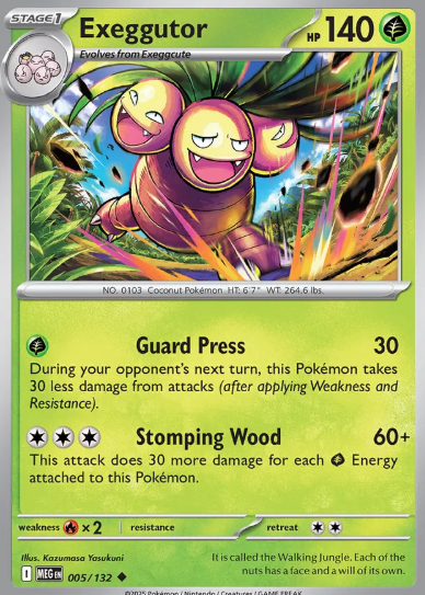 #005 Exeggutor  Mega Evolution