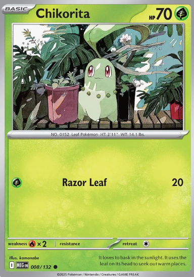 #008 Chikorita Mega Evolution