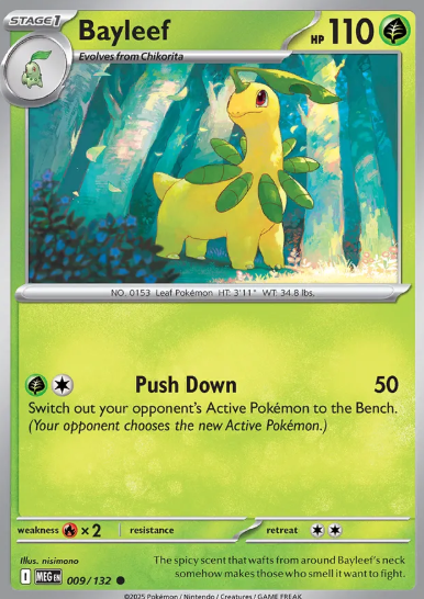 #009 Bayleef Mega Evolution